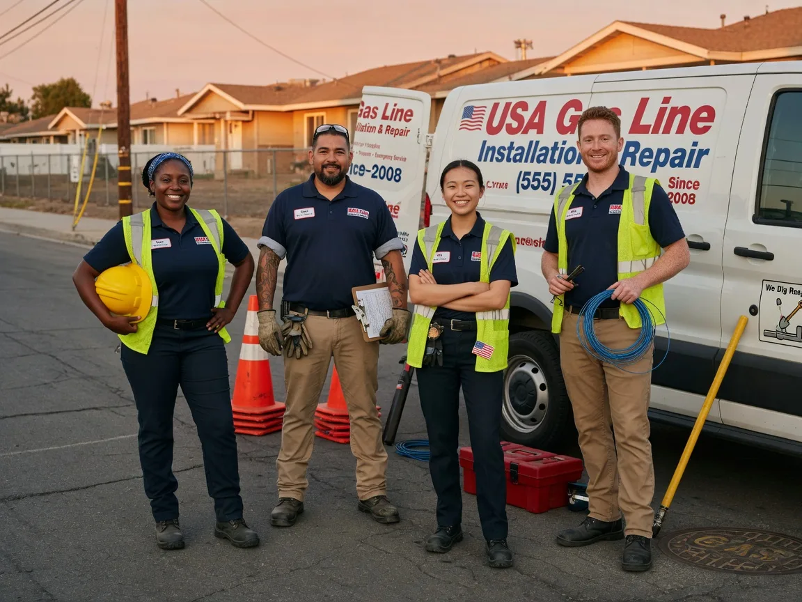 Gas Line Installation company in Erwinville, LA
